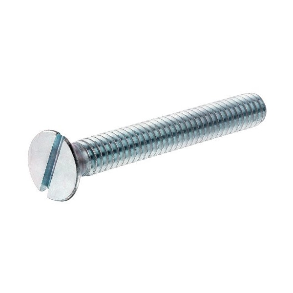 Hillman HILLMAN No. 6-32 X 1/2 in. L Slotted Flat Head Zinc-Plated Steel Machine Screws 10 pk 7755 - main
